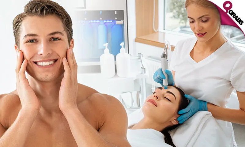 Hydrafacial + Mask & Lymphatic Face Massage + Deep Cleaning!